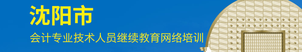 沈阳会计继续教育平台界面